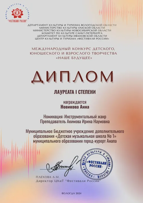 152. Новикова Анна